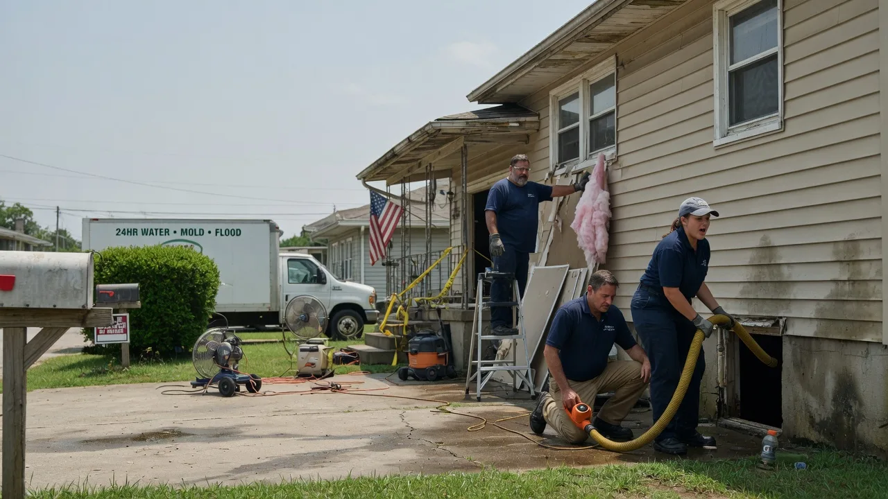 Water Damage Repair in Thornton, IL near me